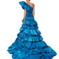 Marigold Sea Of Ruffles Gown - Mologoko Couture