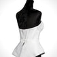Base Draped Bodies Corset with Peplum - Mologoko Couture