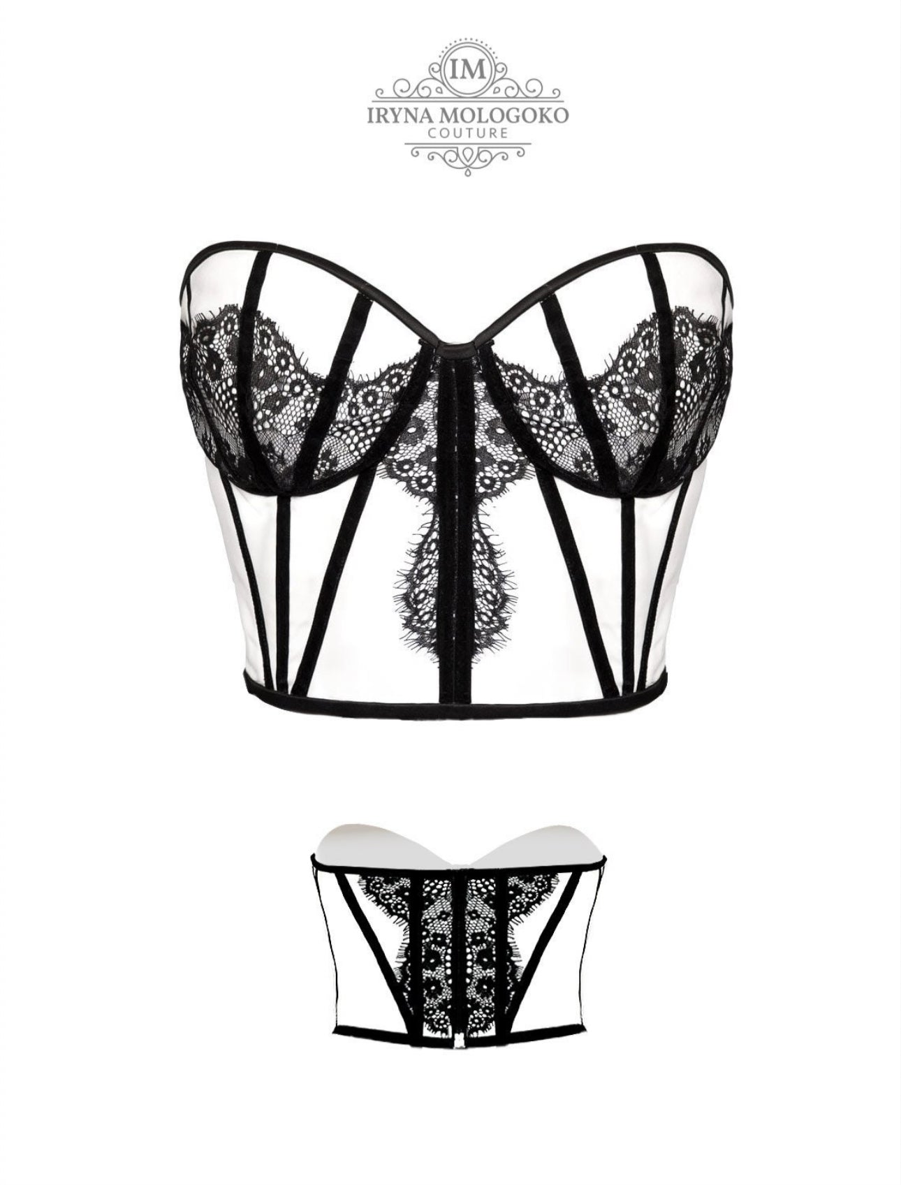 The Chapel Window Bustier - Mologoko Couture