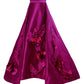Viviana 3d Flowers Ball Gown Set - Mologoko Couture
