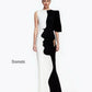 DRAMATIC MAXI FACE GOWN - Mologoko Couture