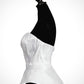 Base Draped Bodies Corset with Peplum - Mologoko Couture