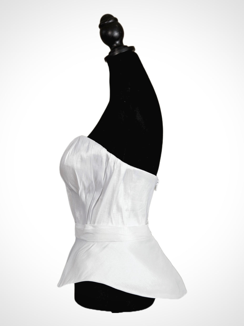 Base Draped Bodies Corset with Peplum - Mologoko Couture