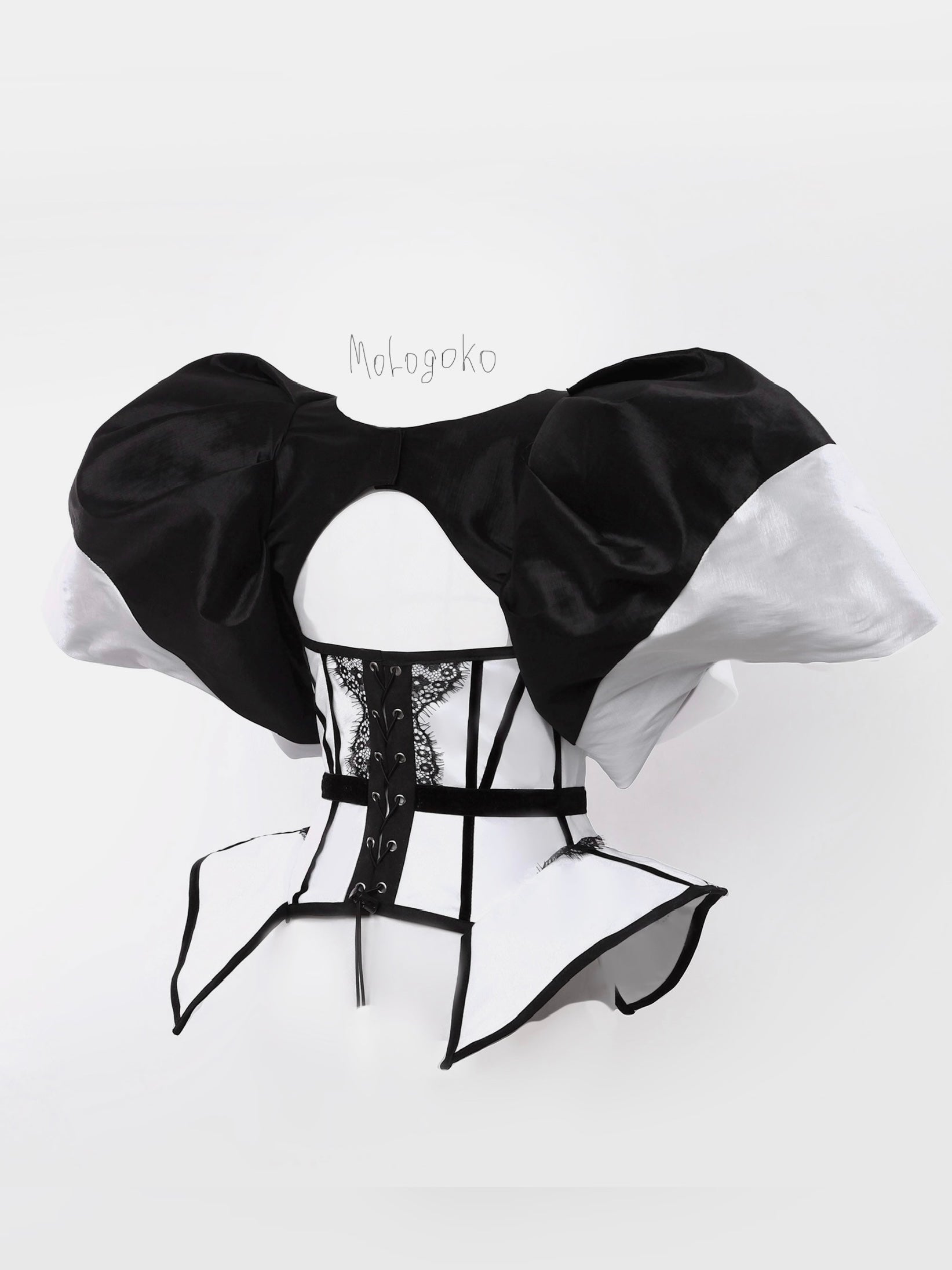 Chapel Window Statement Sleeves - Mologoko Couture