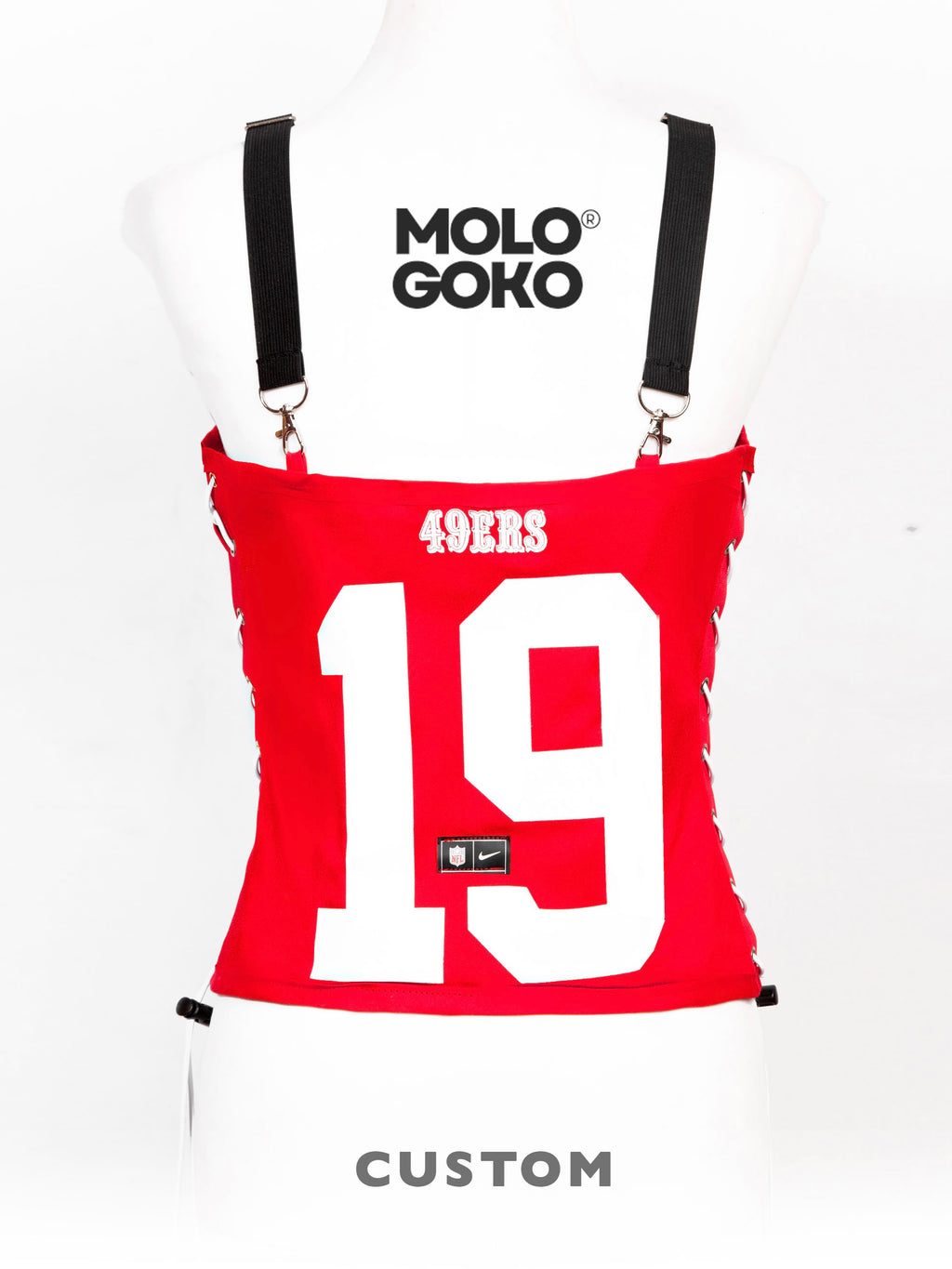 Custom Favorite Jersey Sport Team Corset Rework