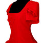 Masha Micro Dress with Sleeves - Mologoko Couture