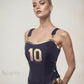 AFA Soccer #10 Corset Bustier Team Apparel - Mologoko Couture