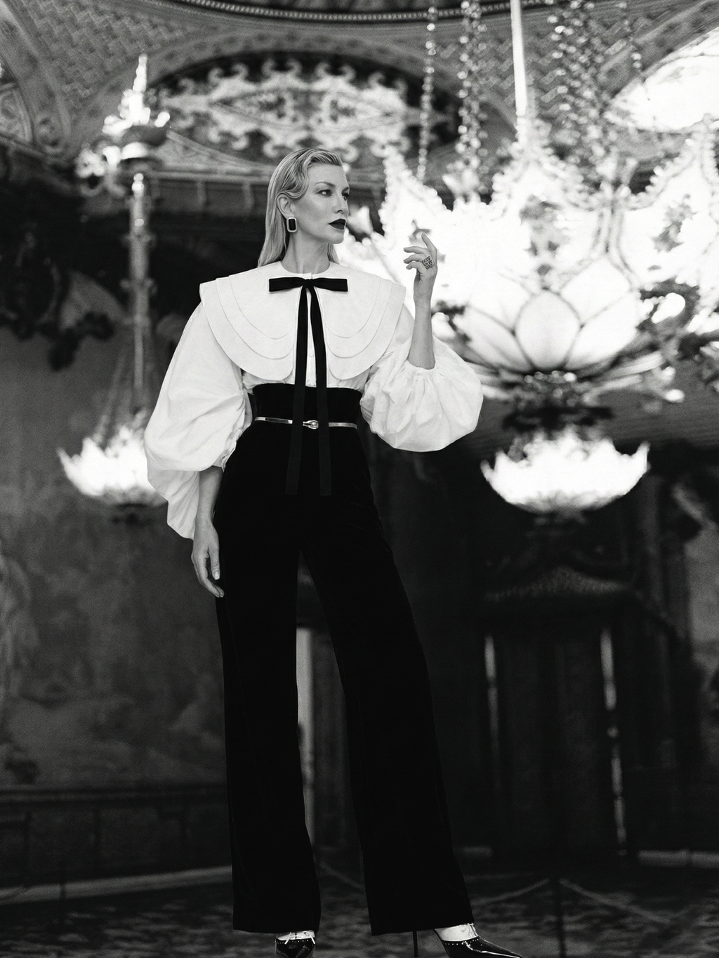 Large Detachable 3 Layers Round Collar