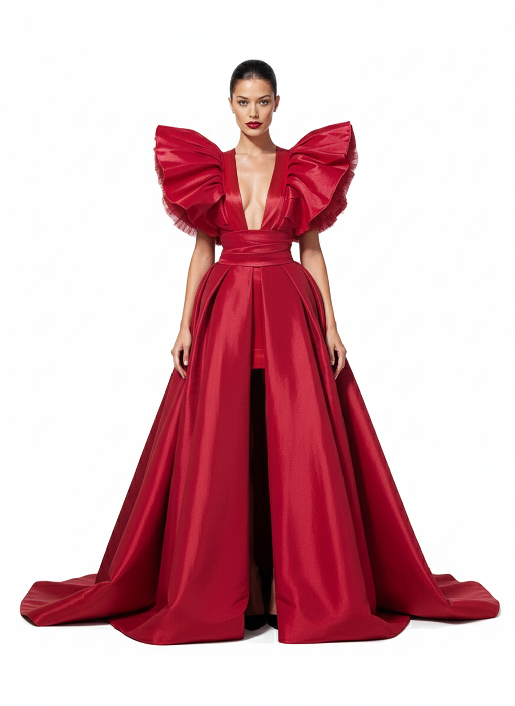 Katrina Red Carpet Style Couture Gown Set