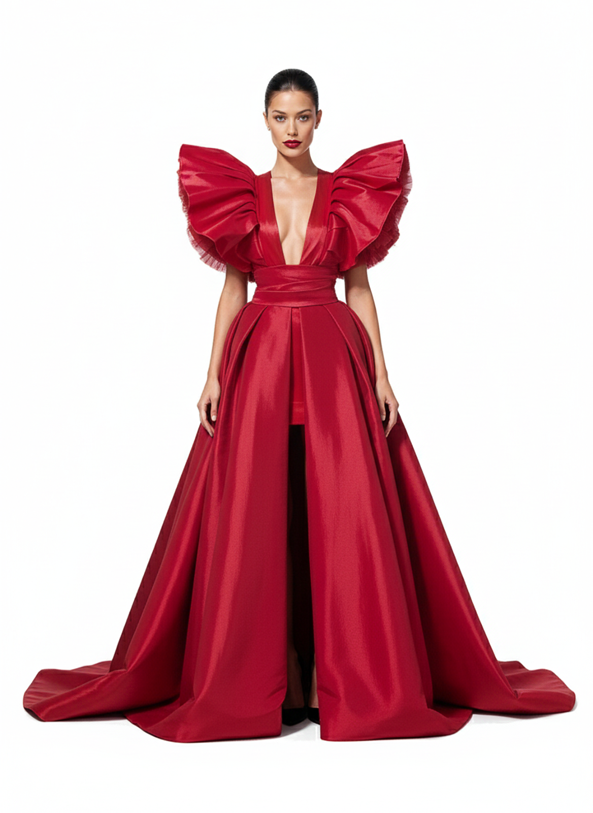 Base Ball Gown Overskirt