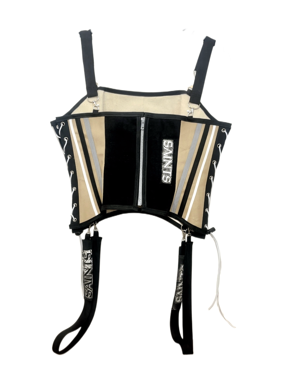 New Orleans SAINTS Corset Bustier - Limited Edition Team Apparel