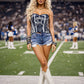 Dallas Cowboys Corset Bustier - Limited Edition Team Apparel