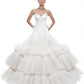 Mira Bridal Large Tulle Two Tiers Ball Gown Skirt - Mologoko Couture