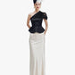 Linda Asymmetrical One Mesh Sleeve Top - Mologoko Couture