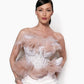 White Swan Red Carpet Style Wedding Corset - Mologoko Couture