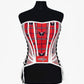 Washington Capitals Hockey Team Corset Bustier Top - Mologoko Couture