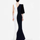 DRAMATIC MAXI FACE GOWN - Mologoko Couture