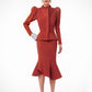 Heavy Knit Gadot Sleeves Jacket - Mologoko Couture