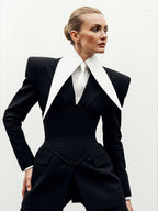 The Baroness 12” Long Detachable Collar