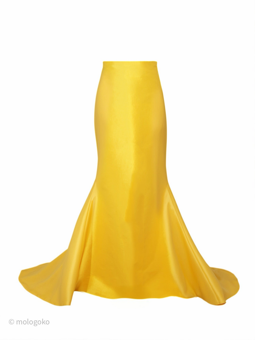 Base Evening Mermaid No Slit Taffeta Skirt - custom made red carpet wedding dresses in USA