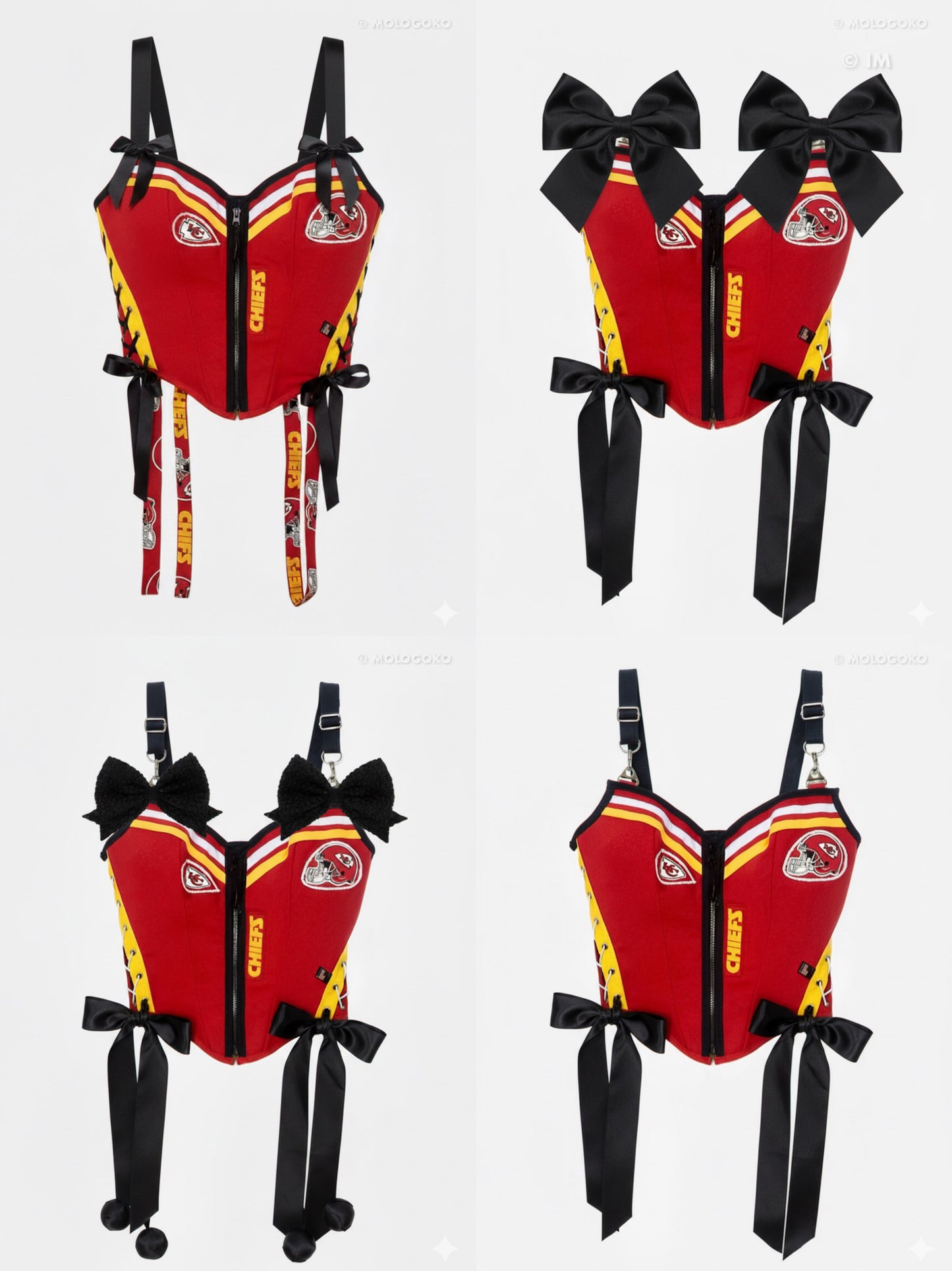 Kansas City CHIEFS Corset Style 1
