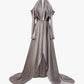 Elsa Gatsby Style Real Silk Gown - custom. made fashion