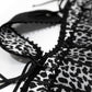 Leopard Twill Cotton Front Lacing Corset - custom. made fashion