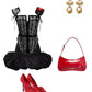 Bubble Mini Taffeta Skirt - custom. made fashion