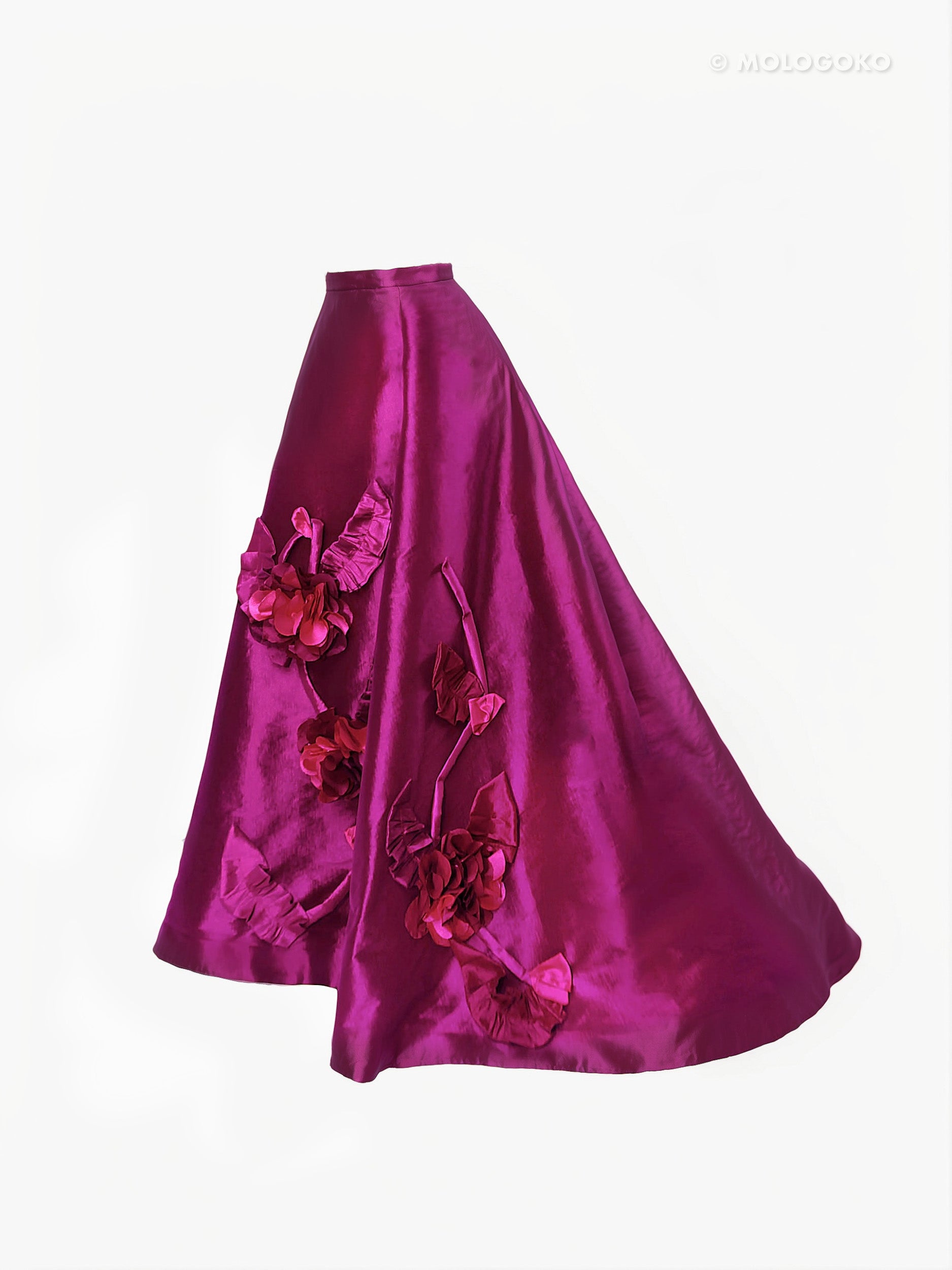 Viviana 3d Flowers Ball Gown Skirt