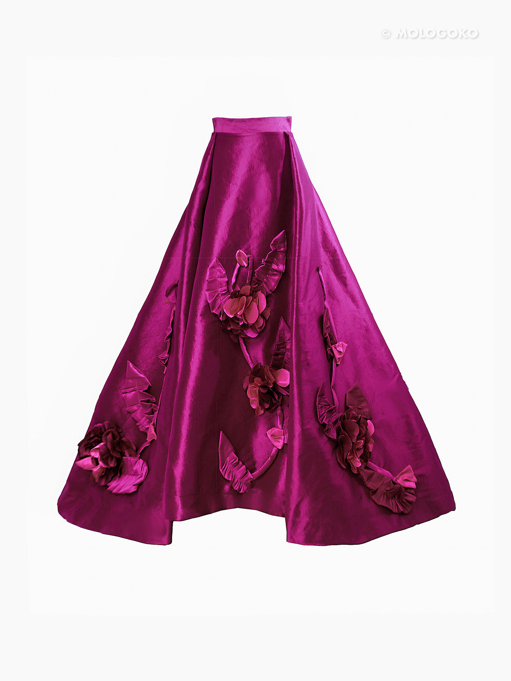 Viviana 3d Flowers Ball Gown Skirt