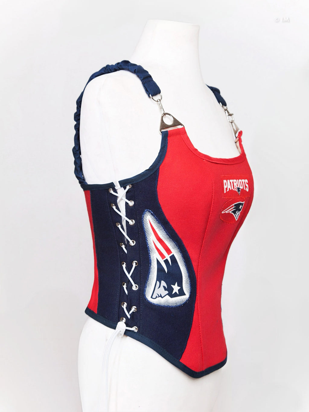 New England Patriots Football Team Corset Top