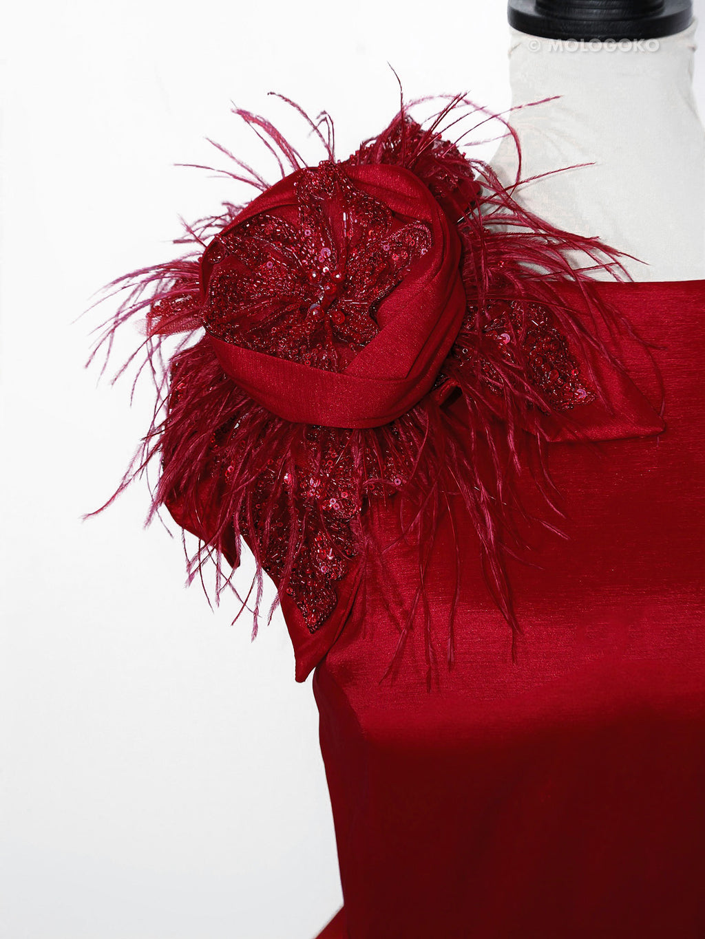 Margot Taffeta Dropwaist Mini Dress