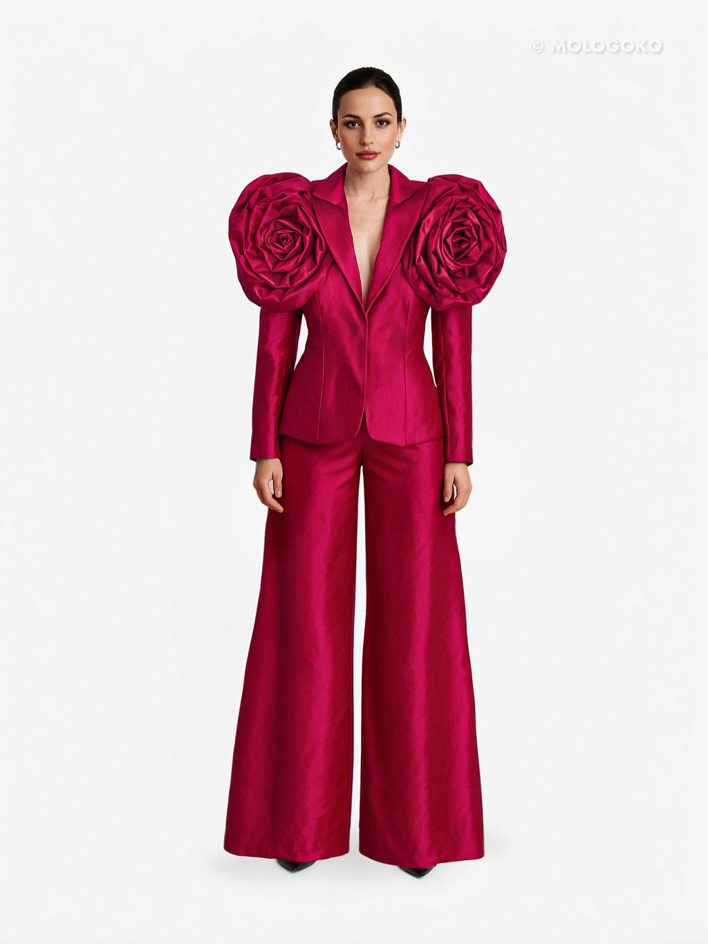 Shoulder Roses Jacket