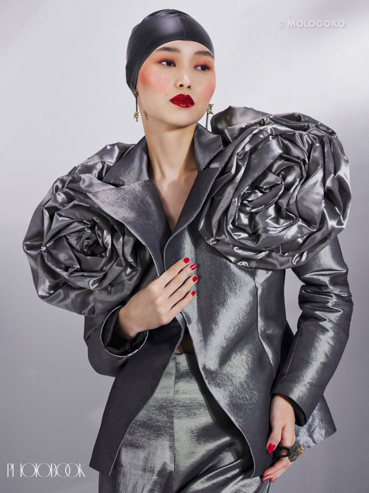 Shoulder Roses Jacket