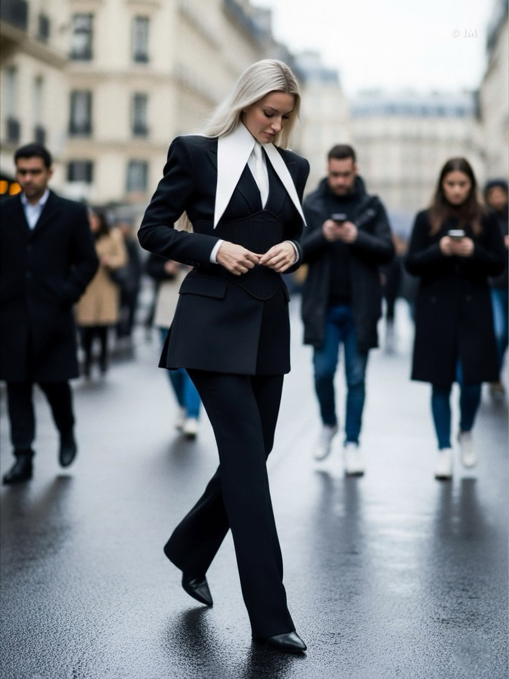 Large Removable Pointy Collar