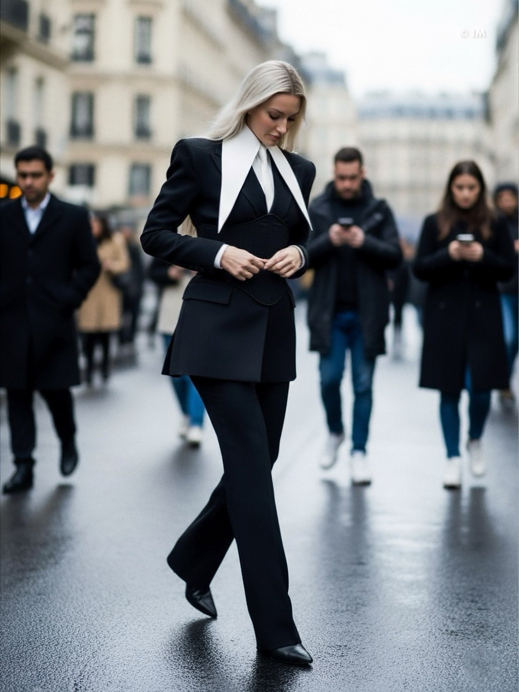 Large Removable Pointy Collar