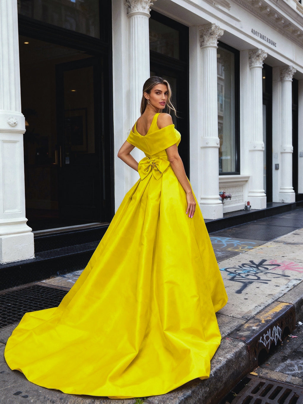 Genevieve Gown 3-piece Set with Overskirt