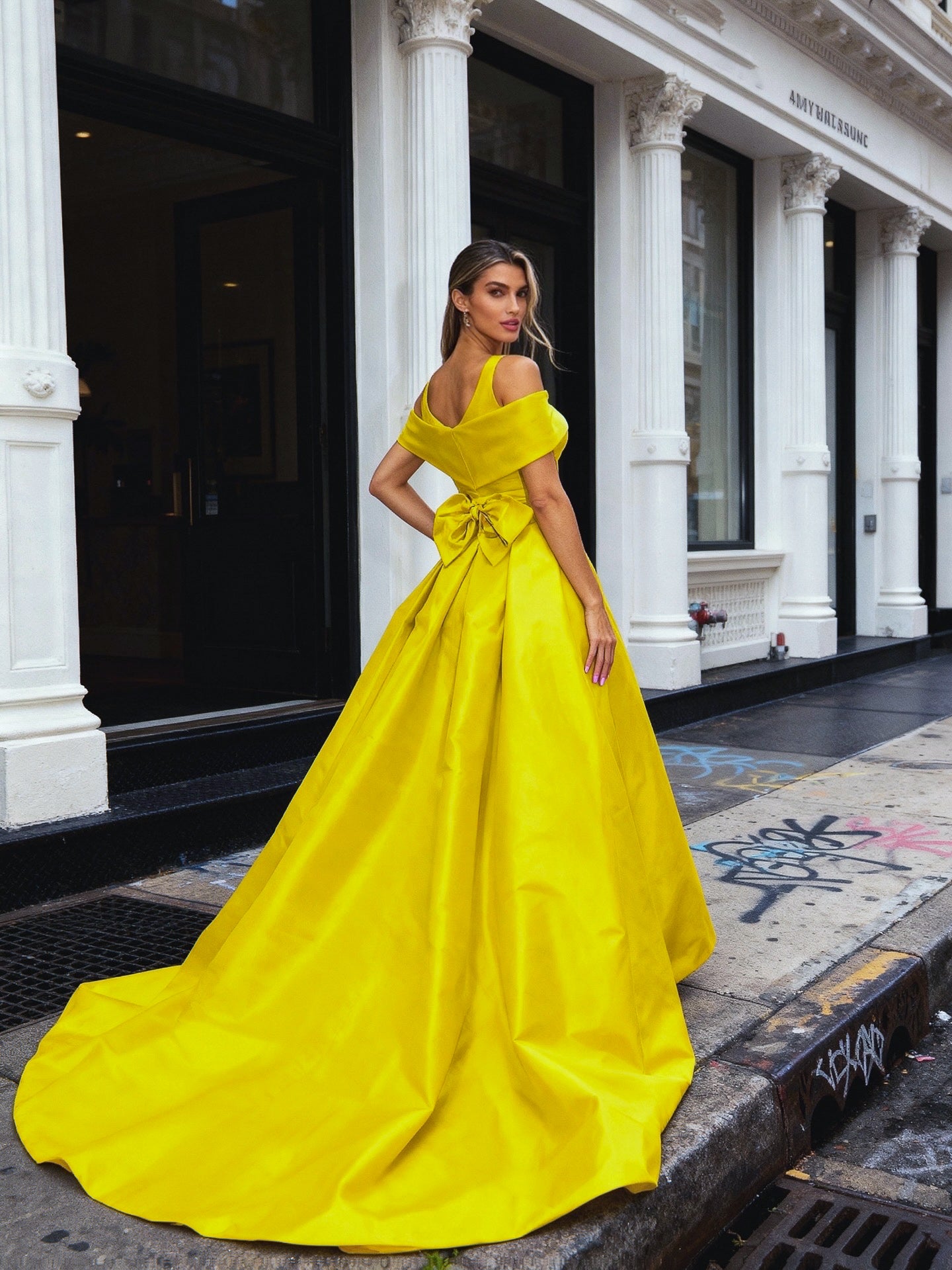 Genevieve Gown 3-piece Set with Overskirt