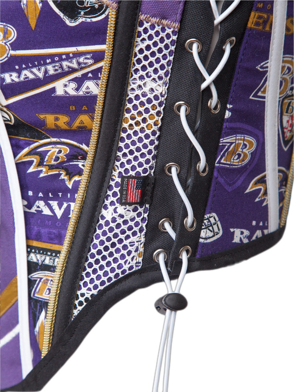 American Football Baltimore Ravens Team Corset
