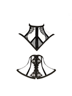 Chapel Window Neck Corset - Mologoko Couture