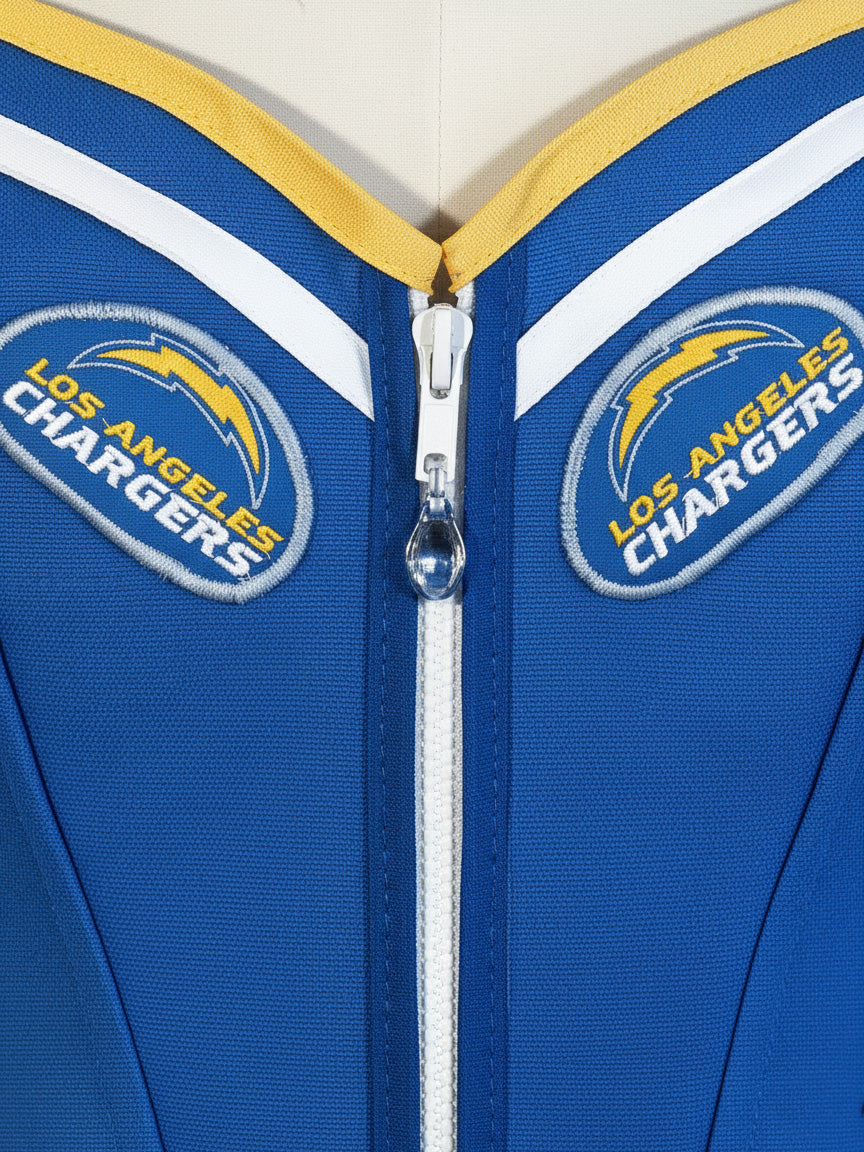Los Angeles Charges Football Team Corset Top