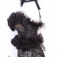 Black Swan Red Carpet Style Goth Gown Set - Mologoko Couture