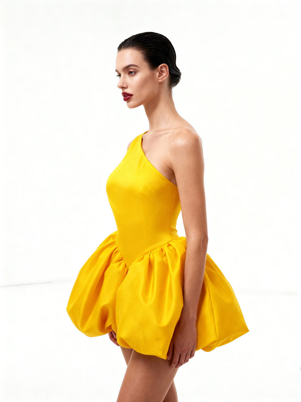 Milana Bubble Skirt Mini Dress