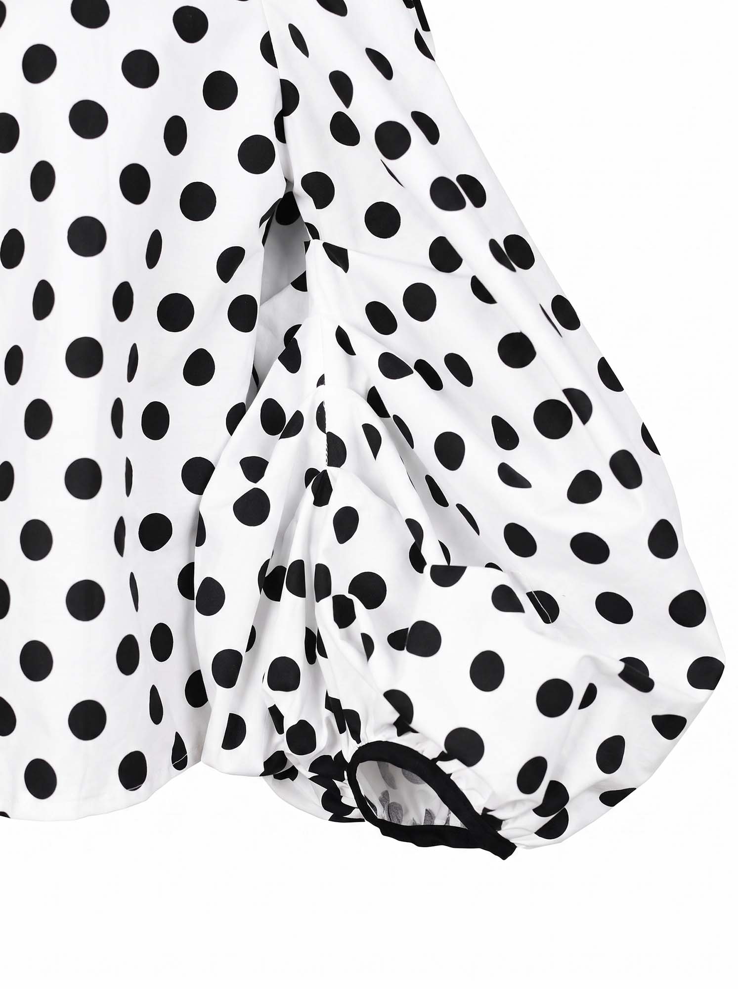Ema Polka Dots Bubbles Sleeves Shirt