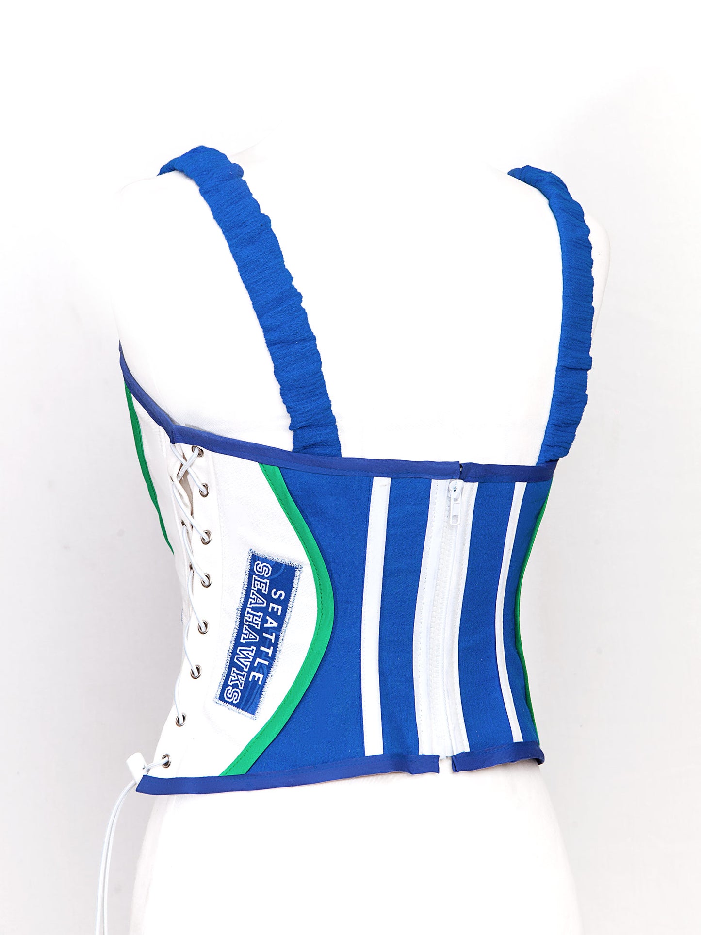 Seattle Seahawks Football Team Corset Bustier Top