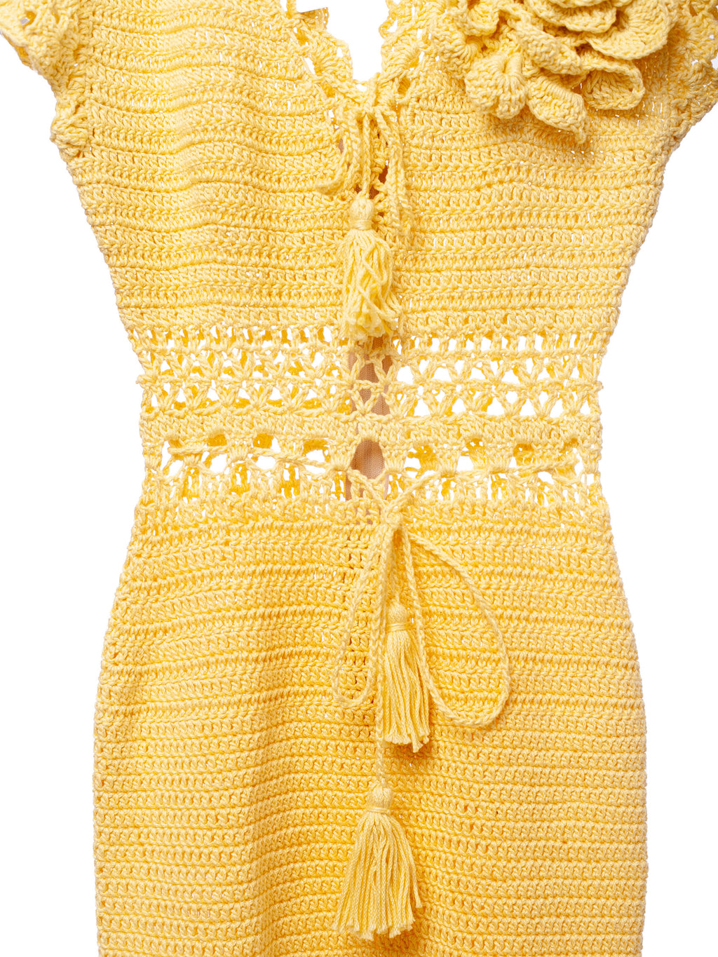 Blossom Crochet Midi Dress