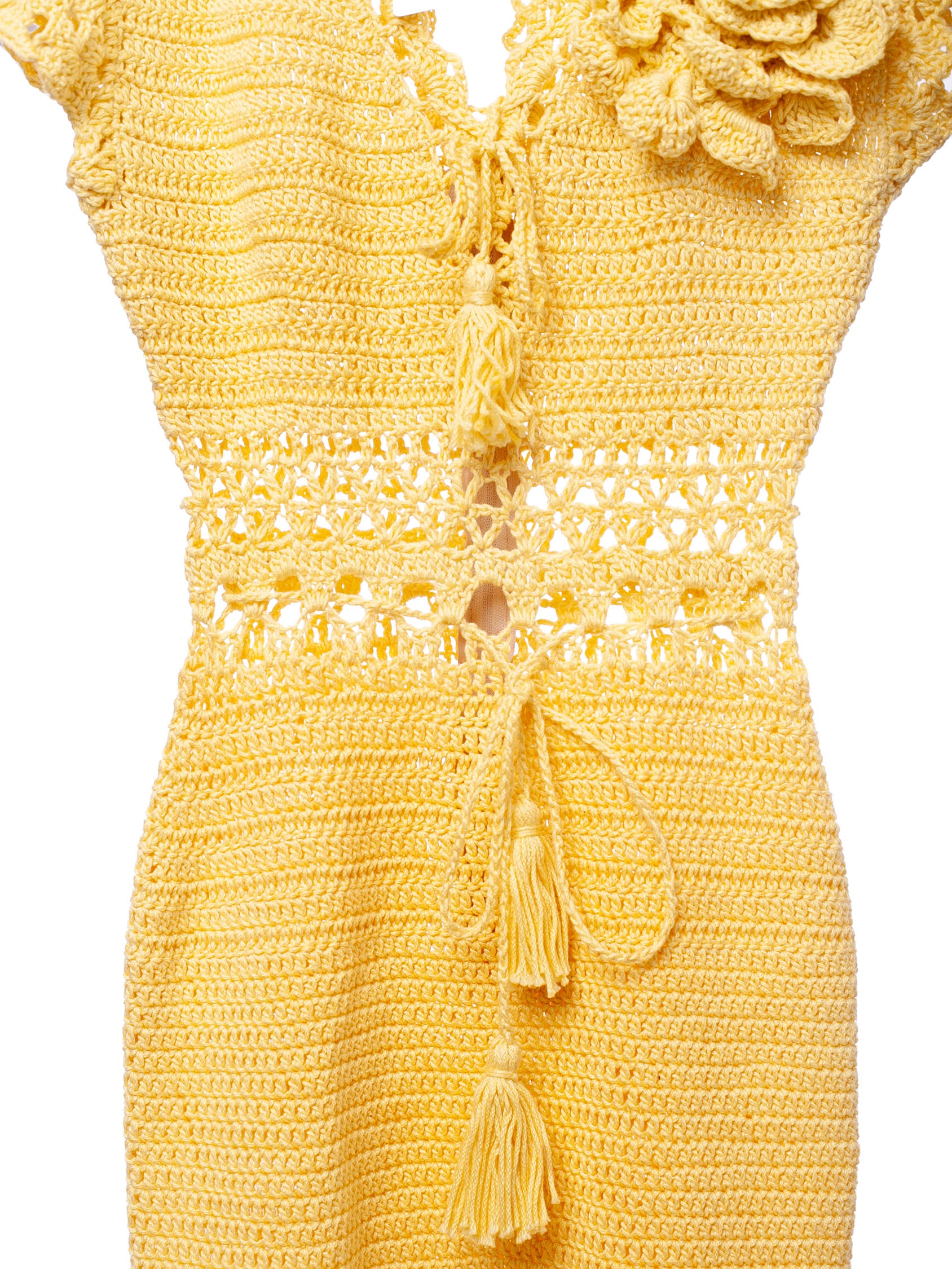 Blossom Crochet Midi Dress
