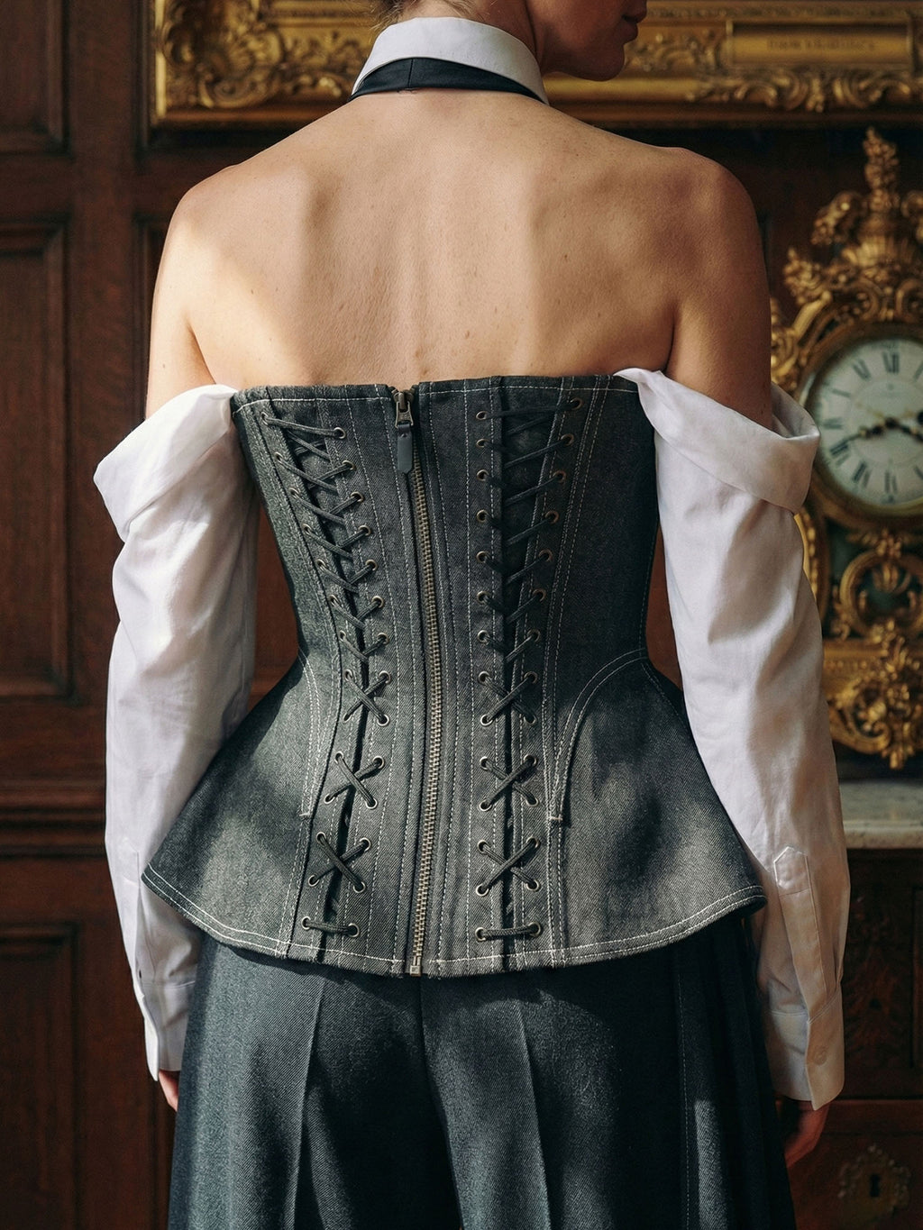 Estella Denim Corset