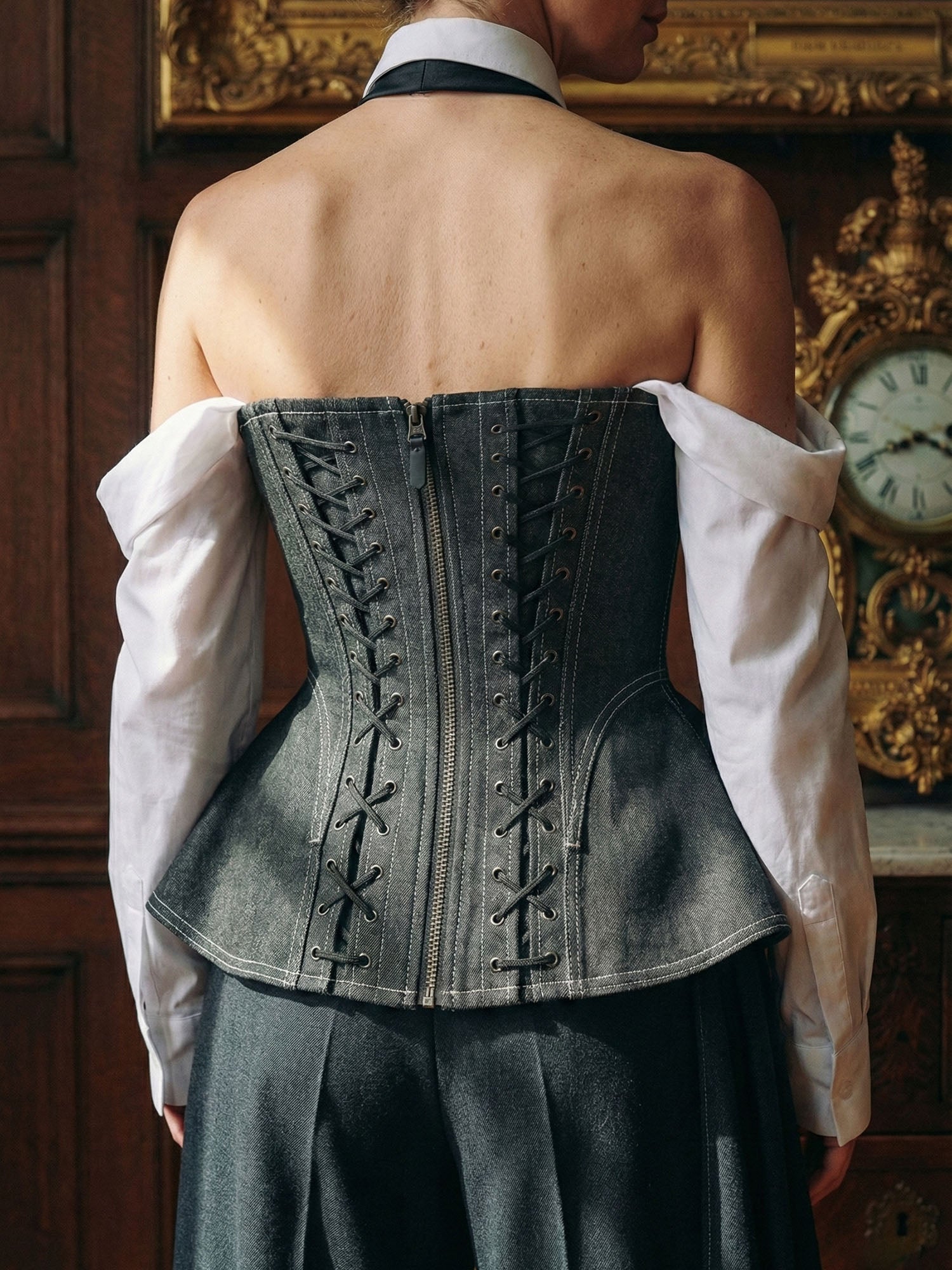 Estella Denim Corset