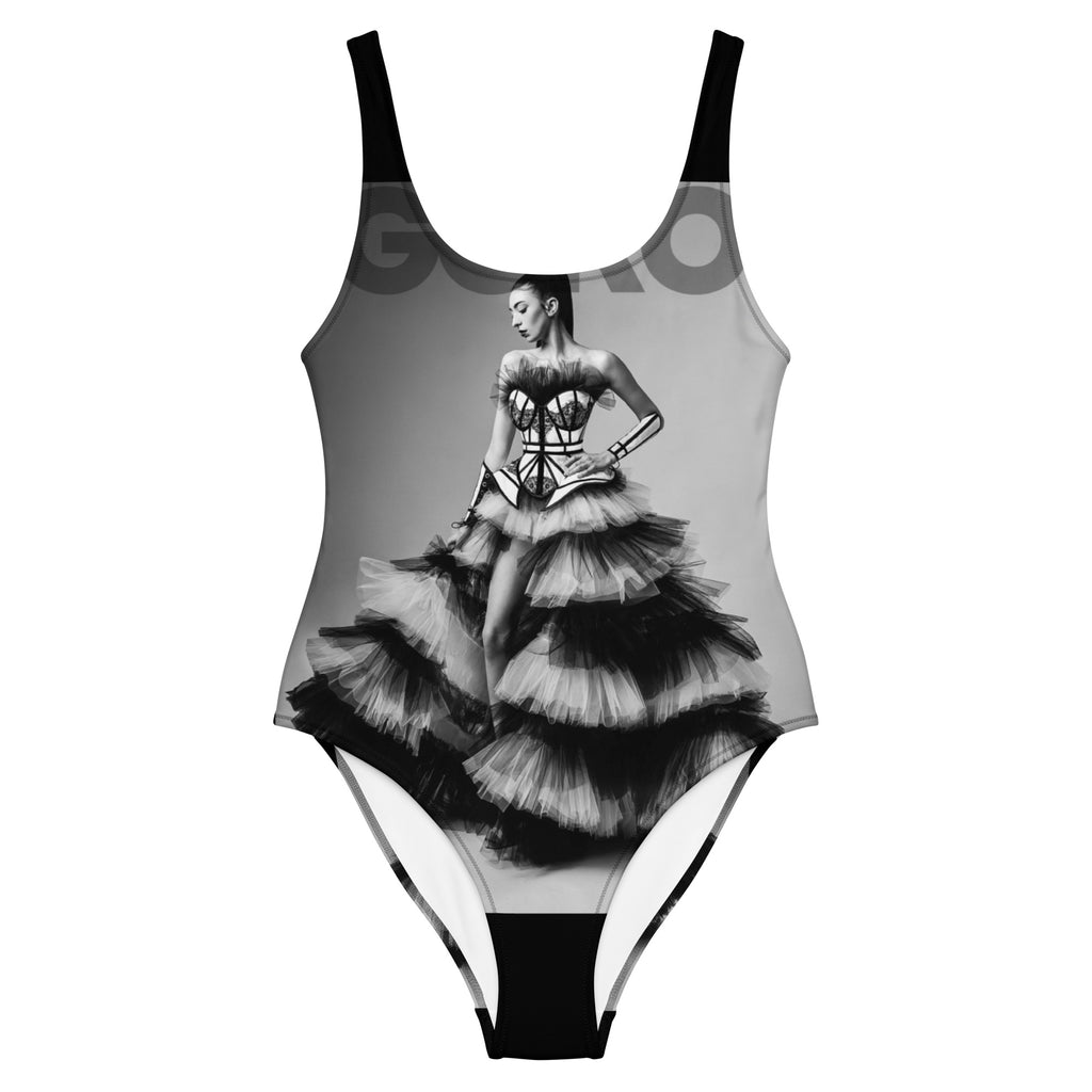 Chapel Window Photo One-Piece Swimsuit - Mologoko Couture